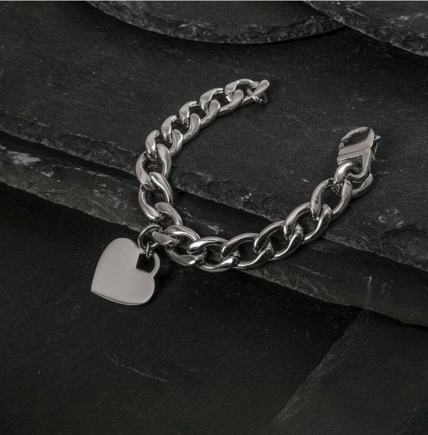 BRACCIALE ACCIAIO ASTRID CUORE