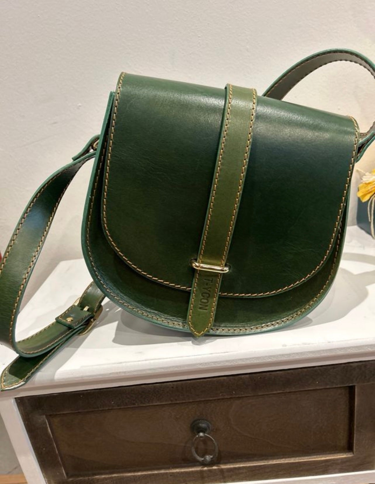 BORSA CUOIO VEGETALE