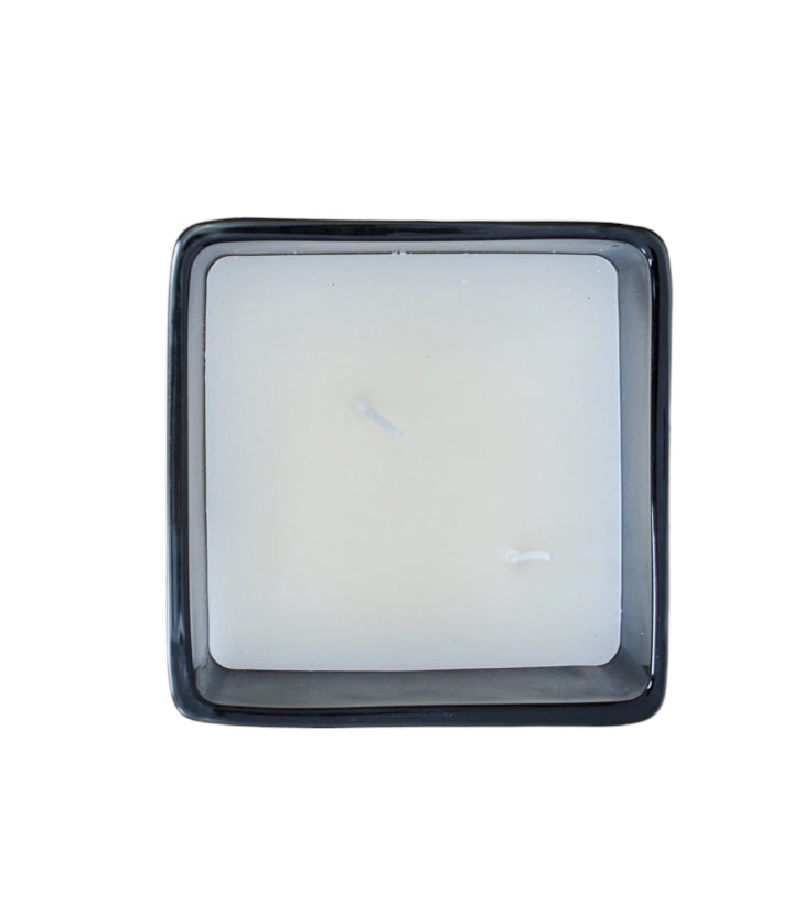 Candela profumata in vaso di vetro Luxury Black