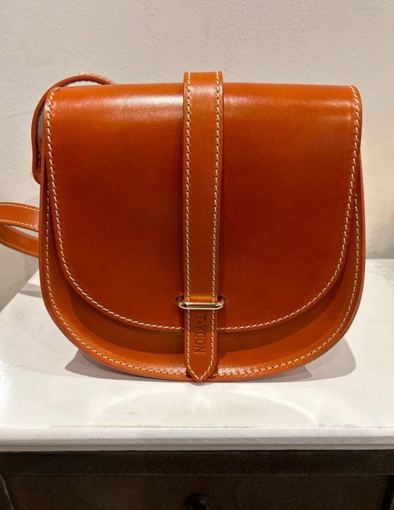 BORSA CUOIO VEGETALE