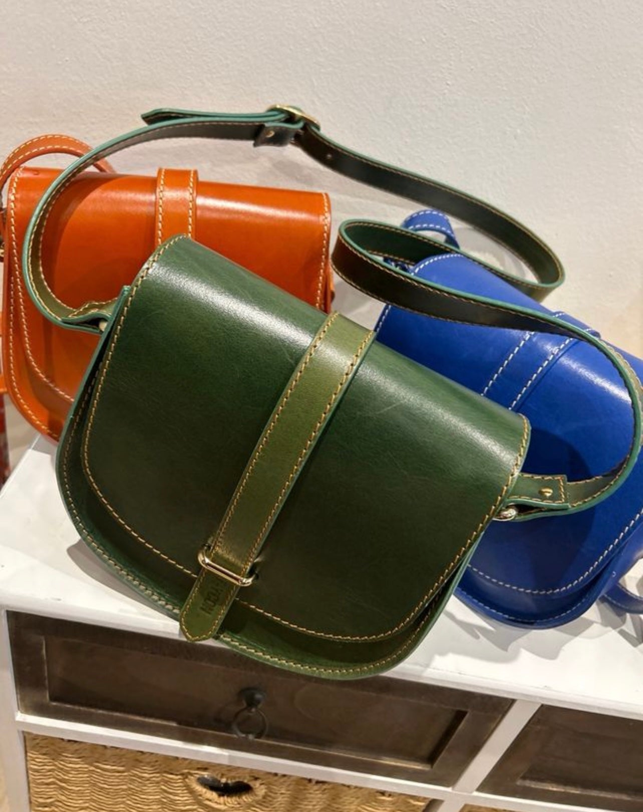 BORSA CUOIO VEGETALE