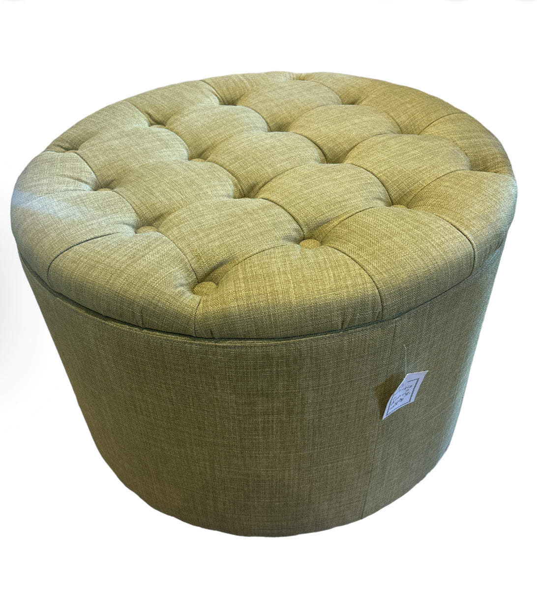 POUF ROTONDO CON SCOMPARTIMENTO